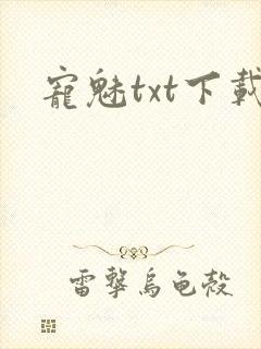 宠魅txt下载