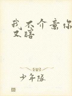 我不介意你又丑又瞎封面