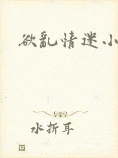 欲乱情迷小说