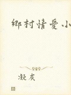乡村情爱小说