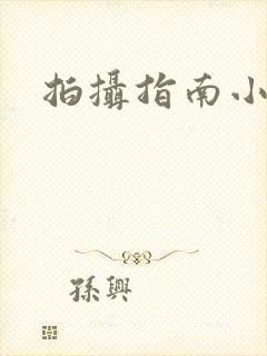 拍摄指南小说