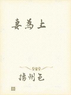 妻为上