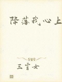 降落我心上