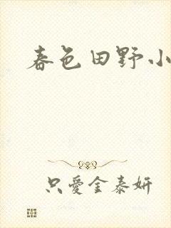 春色田野小说封面