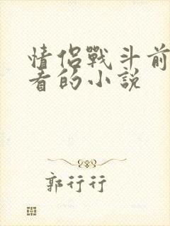 情侣战斗前适合看的小说