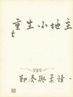 重生小地主txt