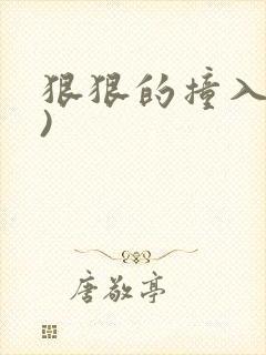 狠狠的撞入(h)