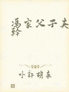 冯家父子夹心饼干封面