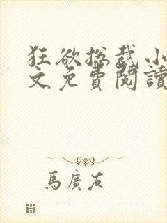 狂欲总裁小说全文免费阅读