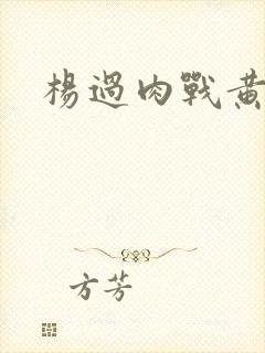 杨过肉战黄蓉