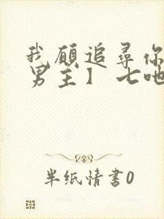 我愿追寻你【双男主】 七吔封面