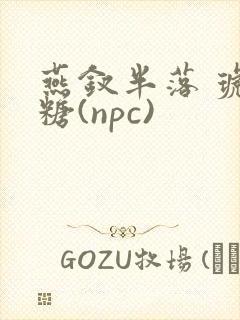 燕钗半落 琥珀糖(npc)