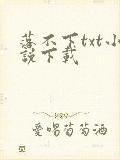 落不下txt小说下载封面