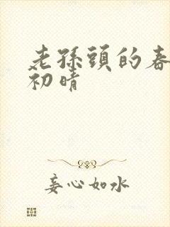 老孙头的春天林初晴