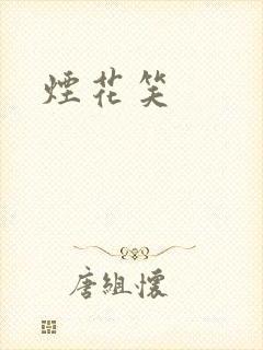 烟花笑封面