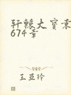 轩辕大宝袁雪妃674章封面