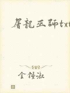 屠龙巫师txt封面