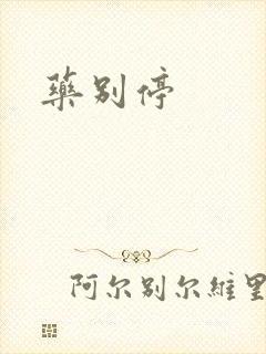药别停