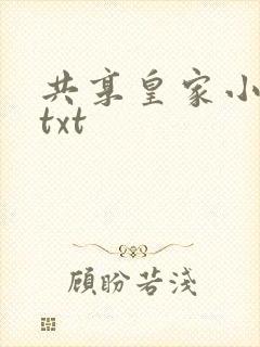 共享皇家小公主txt