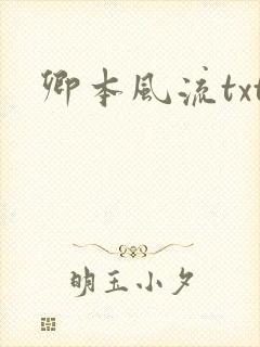 卿本风流txt