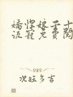娇悍娘子十夫轮流宠免费阅读全文封面