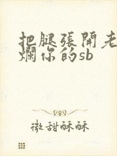 把腿张开老子臊烂你的sb封面