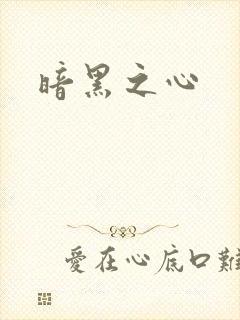 暗黑之心封面