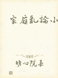 家庭乱论小说封面