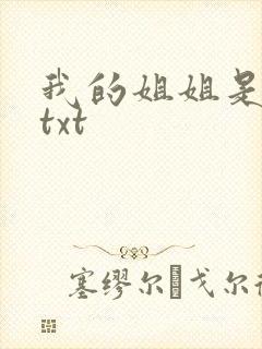 我的姐姐是美女txt
