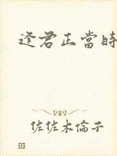 逢君正当时