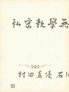 私密教学无删减封面