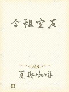 合租室友