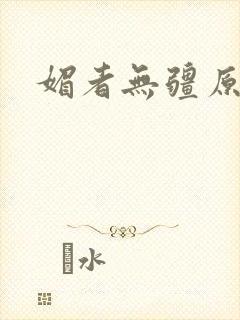 媚者无疆原著