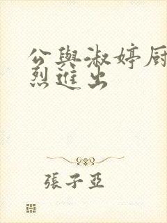 公与淑婷厨房猛烈进出封面