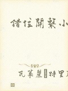 错位关系小说