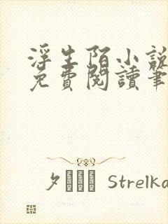 浮生陌小说全文免费阅读笔趣阁
