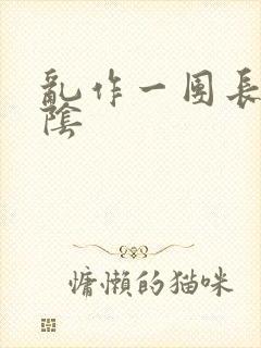 乱作一团长日光阴封面