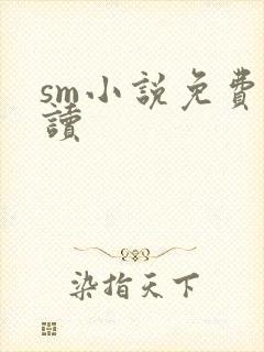 sm小说免费阅读