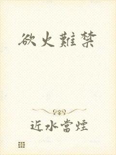 欲火难禁封面