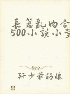 长篇乱肉合集乱500小说小莹封面
