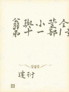 翁与小莹全目录第十一部1章封面
