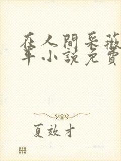 在人间采薇陆三平小说免费阅读
