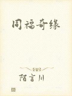 同福奇缘封面