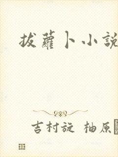 拔萝卜小说