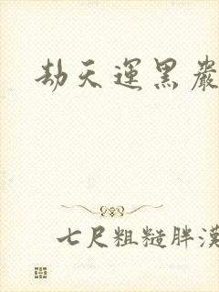 劫天运黑岩