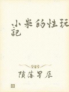 小米的性玩具日记