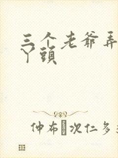 三个老爷弄一个丫头封面
