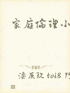 家庭伦理小说