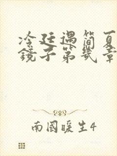 冷廷遇简夏对着镜子第几章