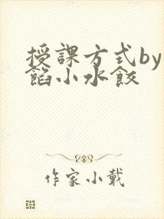 授课方式by肉馅小水饺